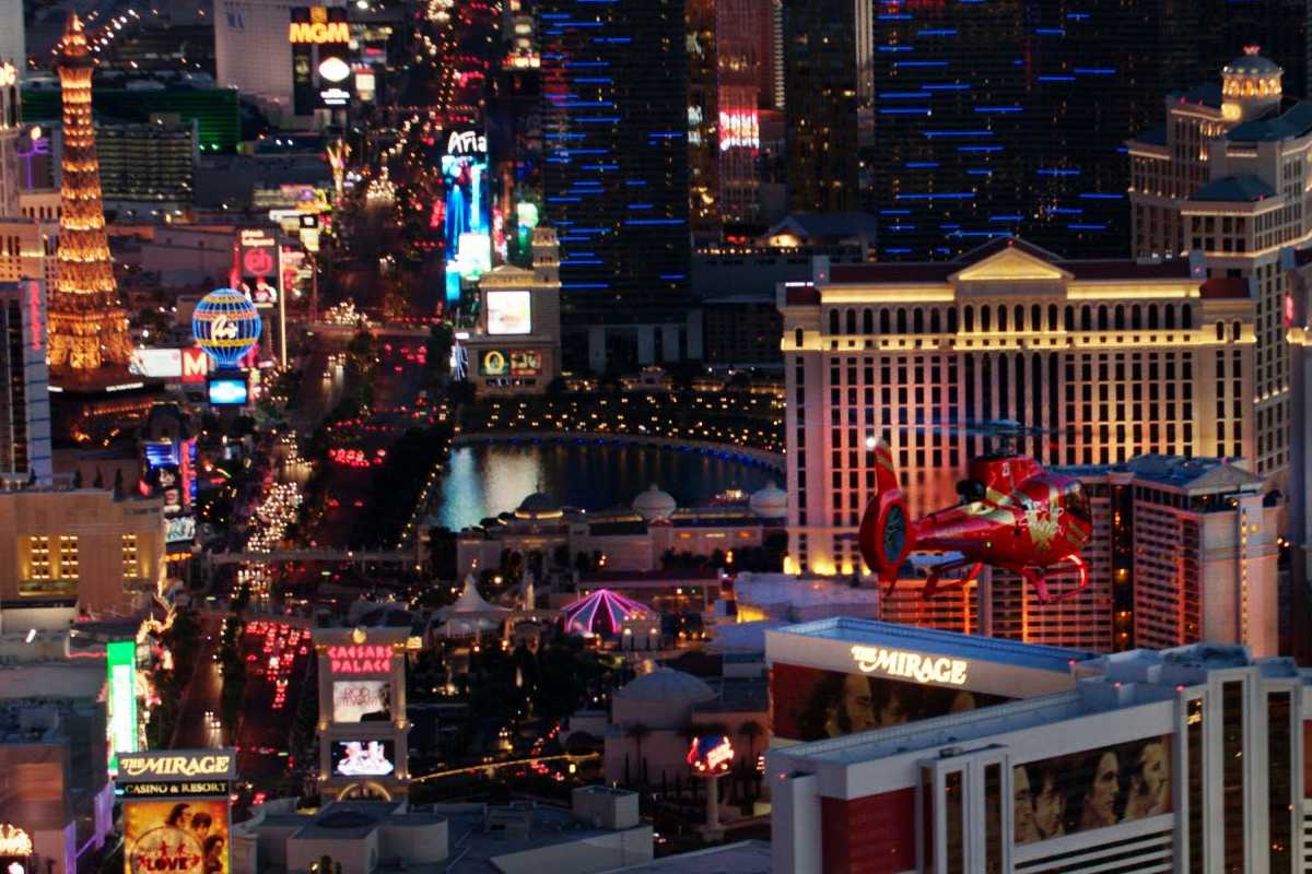 Vegas Strip Highlights With Limo Transfer Helicopter Tour