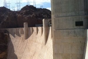 hoover dam side view