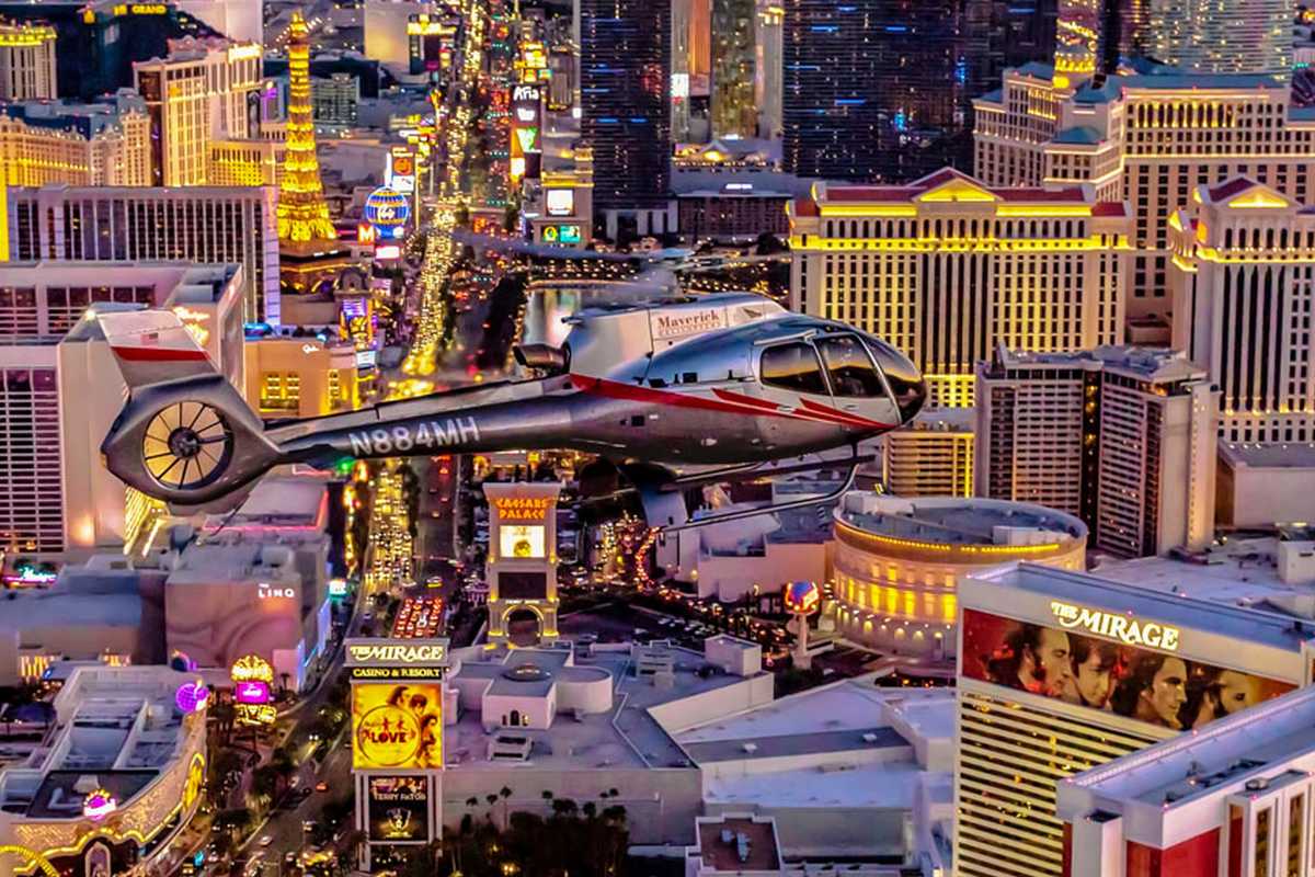 Vegas Nights Strip Helicopter Tour