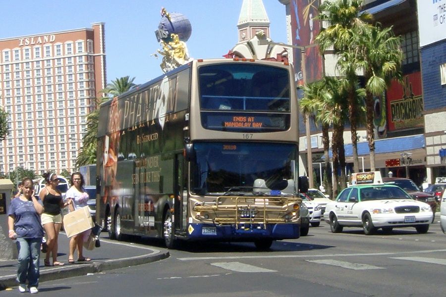 The Deuce bus Las Vegas