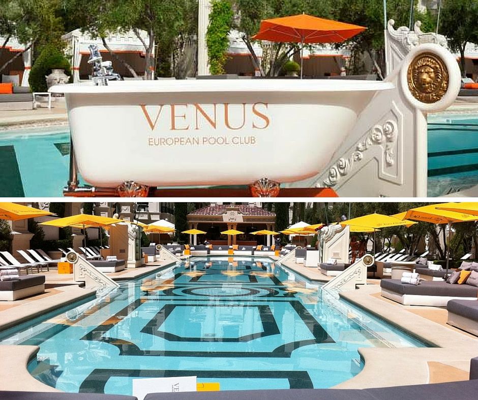 Caesars Palace Venus Pool Las Vegas