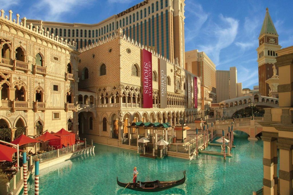 The Venetian Las Vegas Gondola Ride Attraction