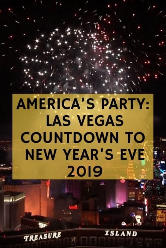 Las Vegas Countdown to New Year’s 2019