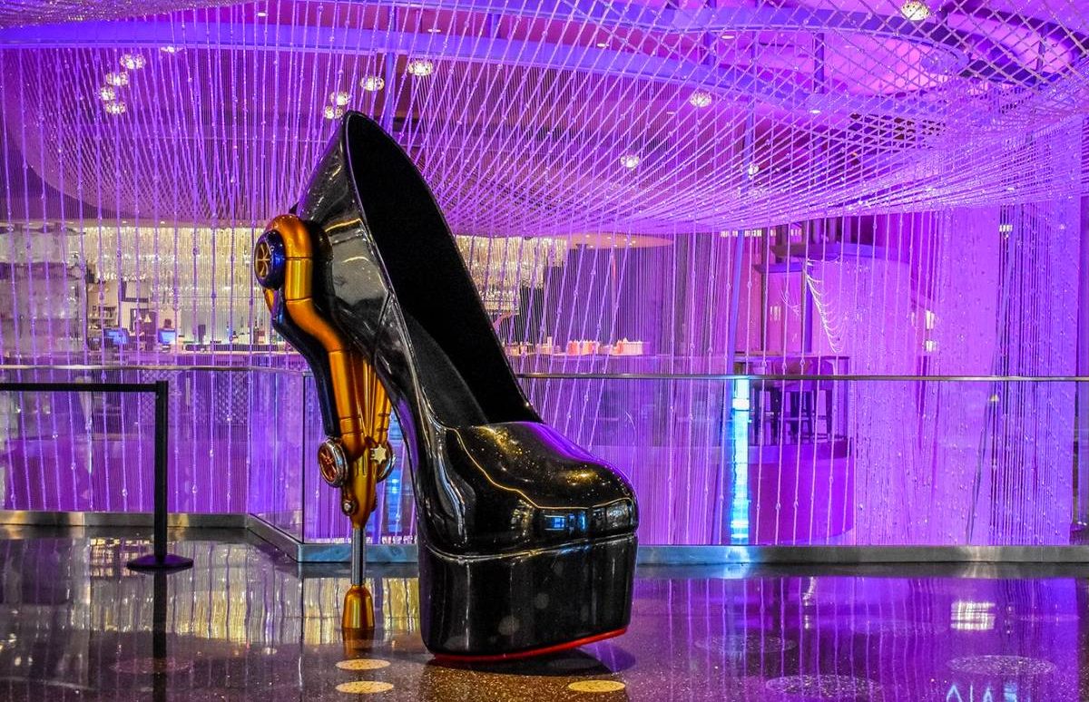 The Cosmopolitan of Las Vegas Giant Shoe