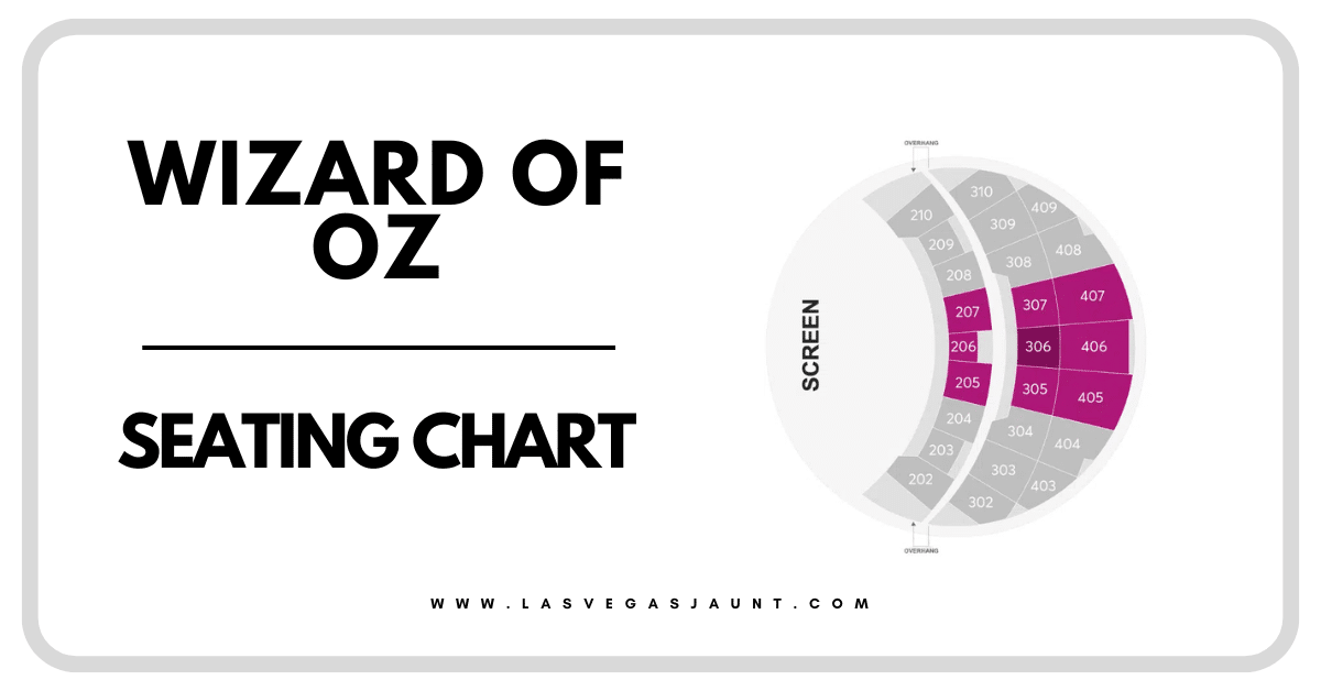 Best Seats for Wizard of Oz at Sphere: 2026 Seating Chart
